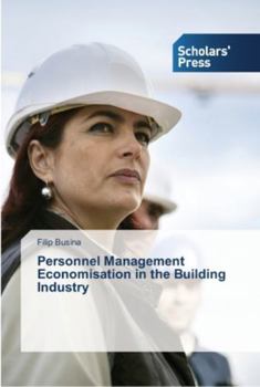 Paperback Personnel Management Economisation in the Building Industry Book