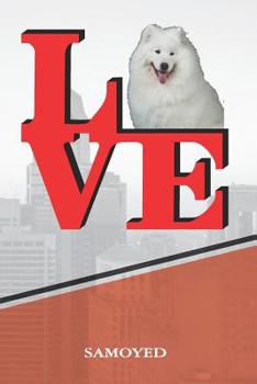 Paperback Samoyed: Dog Love Park Isometric Dot Paper Notebook Book Is 120 Pages 6x9 Book