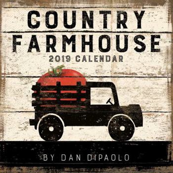 Calendar Country Farmhouse 2019 Wall Calendar Book