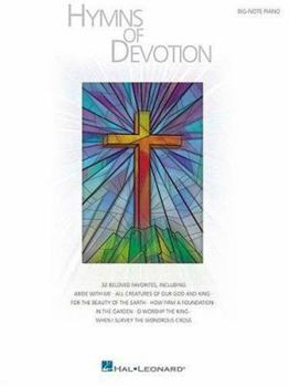 Paperback Hymns of Devotion: Big-Note Piano Book