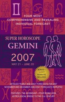 Paperback Super Horoscope Gemini: May 21-June 20 Book