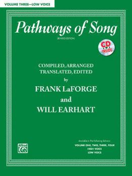 Paperback Pathways of Song, Vol 3: Low Voice, Book & CD Book