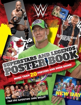 Paperback WWE Superstars and Legends Poster Book