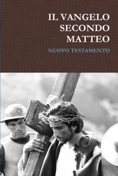 Paperback Il Vangelo secondo Matteo [Italian] Book