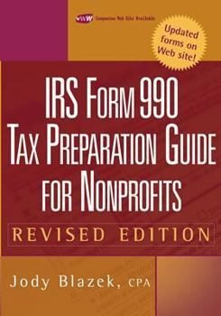 Paperback IRS Form 990: Tax Preparation Guide for Nonprofits Book