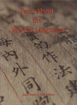 Hardcover Facts about the World's Languages: 0 Book