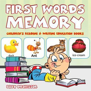 Paperback First Words Memory: Children's Reading & Writing Education Books Book