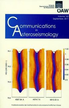 Paperback Communications in Asteroseismology Volume 162 2011 Book