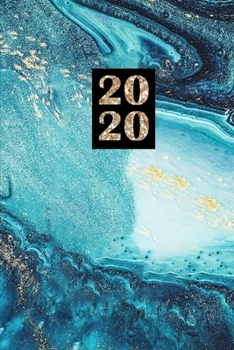 2020: Kalender für Büro / taschenkalender für unterwegs  für das Jahr 2020 mit Register für Adressen von A-Z (German Edition)