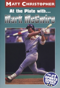 Paperback At the Plate With...Marc McGwire Book