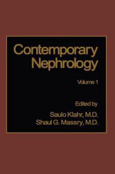 Paperback Contemporary Nephrology: Volume 1 Book