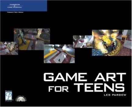 Paperback Game Art for Teens [With CDROM] Book