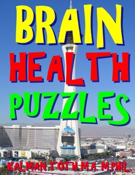 Paperback Brain Health Puzzles: 133 Large Print Themed Word Search Puzzles Book