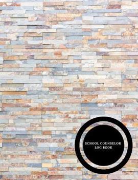 Paperback School Counselor Log Book: School Couselor Note Book Paperback - August 03, 2018 Book