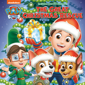 Hardcover The Great Christmas Rescue (Paw Patrol) Book