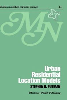 Hardcover Urban Residential Location Models Book