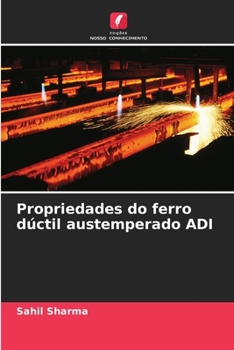 Paperback Propriedades do ferro dúctil austemperado ADI [Portuguese] Book