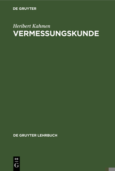 Hardcover Vermessungskunde [German] Book