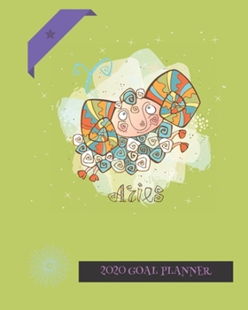 Paperback Zodiac 2020 Goal Planner: Goal Planner - Journal - Brain Map Diary: Gift Astrology Zodiac Sun Sign Notebook Book