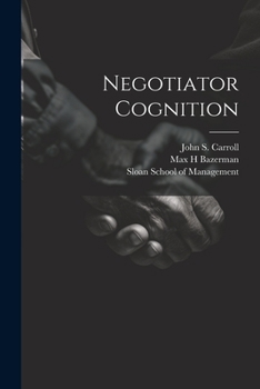 Paperback Negotiator Cognition Book