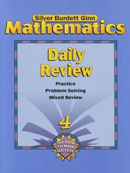Paperback Mathematics Daily Review, Grade 4 Book