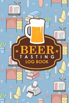 Paperback Beer Tasting Log Book