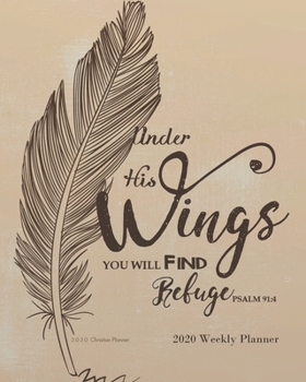 2020 Christian Planner: Bible Verses Yearly Monthly Calendar 2020 Daily Agenda Weekly Personal Organizer, 8x10 inches