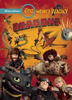 Paperback Find What's Wacky: Dragons Book
