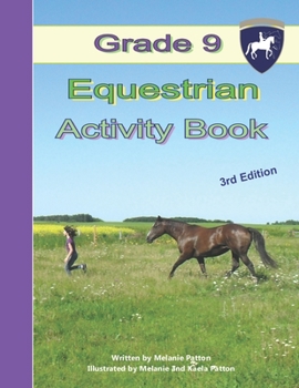 Paperback Grade 9 Equestrian Activity Book