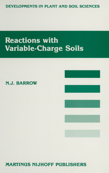 Hardcover Reactions with Variable-Charge Soils Book