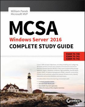 Paperback McSa Windows Server 2016 Complete Study Guide: Exam 70-740, Exam 70-741, Exam 70-742, and Exam 70-743 Book