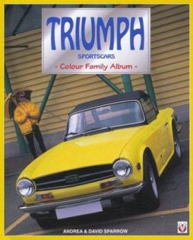 Hardcover Triumph Sports Cars Colour Family Album Book