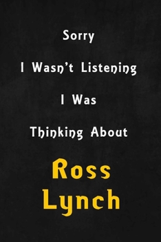 Sorry I wasn't listening, I was thinking about Tati Gabrielle: 6x9 inch lined Notebook/Journal/Diary perfect gift for all men, women, boys and girls who are fans of films, series and Tv shows ...