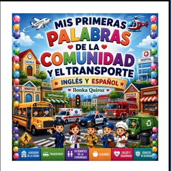 Mis Primeras Palabras de la Comunidad y el Transporte - Inglés y Español (Spanish Edition)