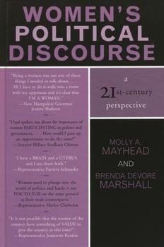 Paperback Women's Political Discourse: A 21st-Century Perspective Book