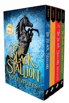 Paperback The Black Stallion Adventures: The Black Stallion Returns; The Black Stallion's Ghost; The Black Stallion Revolts Book