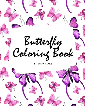 Paperback Butterfly Coloring Book for Children (8x10 Coloring Book / Activity Book) Book