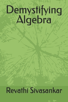 Paperback Demystifying Algebra Book