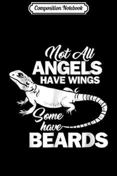 Paperback Composition Notebook: Bearded Dragons Angel Reptile Lizard Lovers Gift Journal/Notebook Blank Lined Ruled 6x9 100 Pages Book
