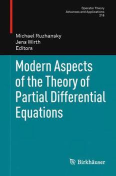 Paperback Modern Aspects of the Theory of Partial Differential Equations Book