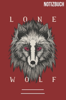 Notizbuch Wolf: A5  Notebook • 111 Seiten  • Extra  Kalender 2020 •  Einzigartig •  Dotgrid •  Dotted •  Punktraster  • Geschenk • Geschenkidee (German Edition)