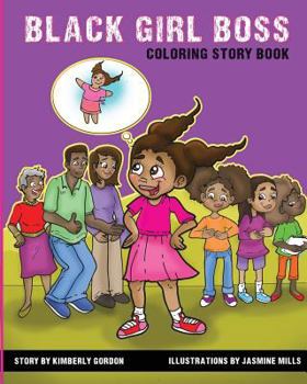 Paperback Black Girl Boss: Coloring Story Book