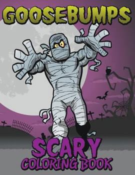 Paperback Goosebumps Scary Coloring Book