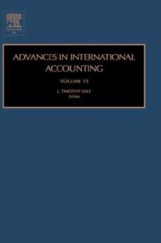 Hardcover Advances in International Accounting: Volume 19 Book