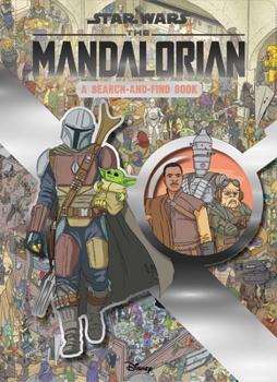 Hardcover Star Wars the Mandalorian: A Search-And-Find Book