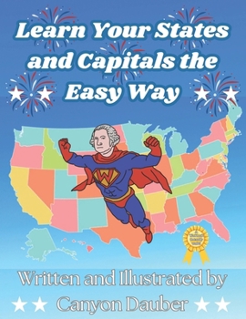 Paperback Learn Your States and Capitals The Easy Way Book