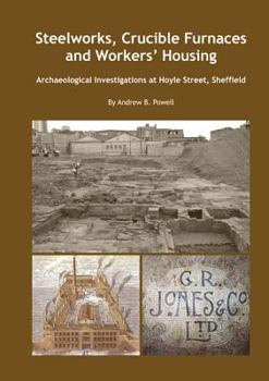 Paperback Steelworks, Crucible Furnaces and Workers' Housing: Archaeological Investigations at Hoyle Street Sheffield Book