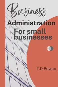 Paperback Business Administration for small businesses Book
