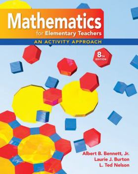 Spiral-bound Mathematics for Elementary Teachers: An Activity Approach Book