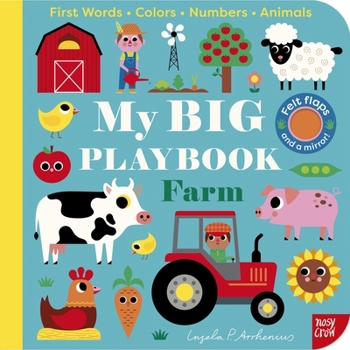 Board book My Big Playbook: Farm Book